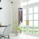 5 Alloy Tubes Wind Chime Metal Windchimes Outdoor Hanging Ornaments for Garden