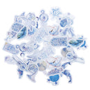 46pcs/box Star Ocean DIY Diary Stickers Paper Lables Gifts Packaging Decor ME