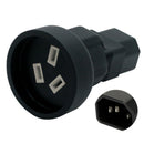Power Cable UPS / PDU IEC 320 C14 A SAA Australia AC Adapter Female (black)