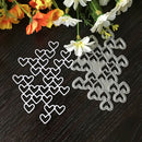 Love string Design Metal Cutting Die For DIY Scrapbooking Album Paper Card  `m