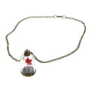 Luminous Flowers Necklace Fashion Drift Bottle Luminous Glass Pendant