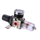 Copper Spray Gun Air Pressure Regulator Gauge In-line Water Trap Filter A