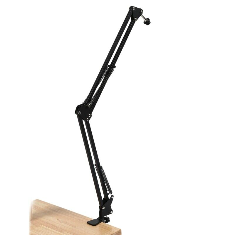 Pro Desktop Microphone Suspension Scissor Arm Microphone Stand Table Mounti