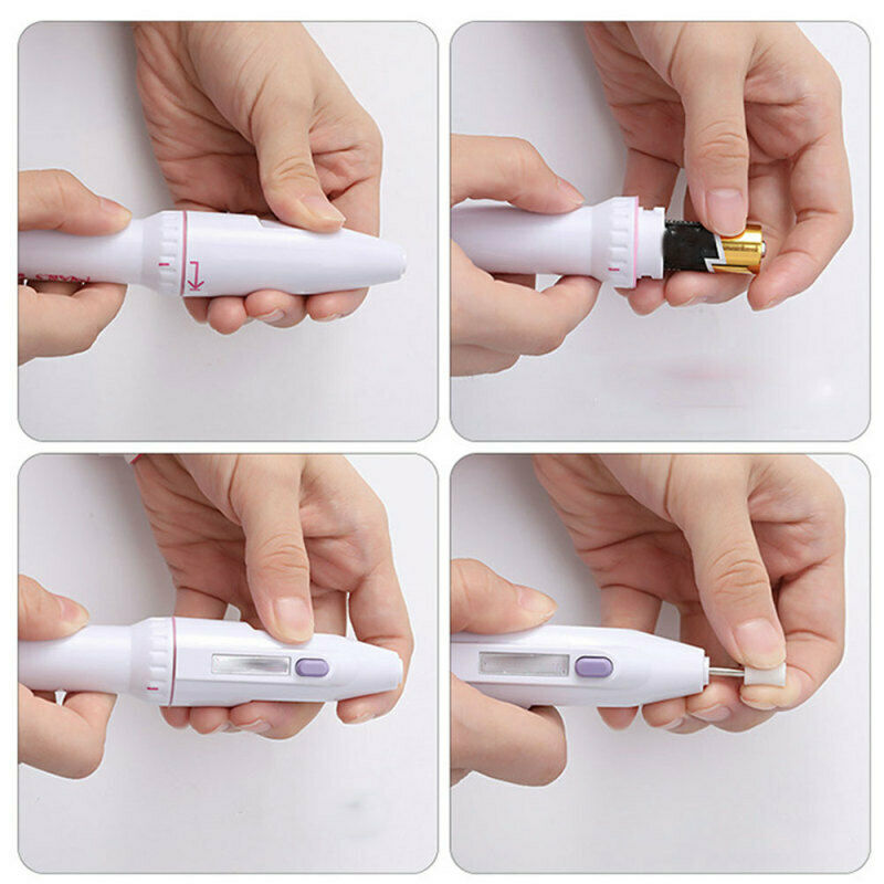 Mini Pen Type Electric Manicure Nail Machine Nail Care Grinding Polish Device df