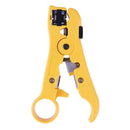 Multifunction Coaxial Cable Stripper Clamp Crimping Pliers for RG69/6/11/7