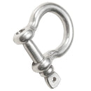 10X O Shape Stainless Steel Shackle Rope Paracord Bracelet Buckle Top