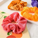 50pcs Velvet Scrunchies Women Elastic Hairband Hair Rings Ponytail Holder