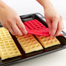 2x Maker Silicone Waffles Mould Muffins Chocolate Bakeware Cake Pan Mould PXJ