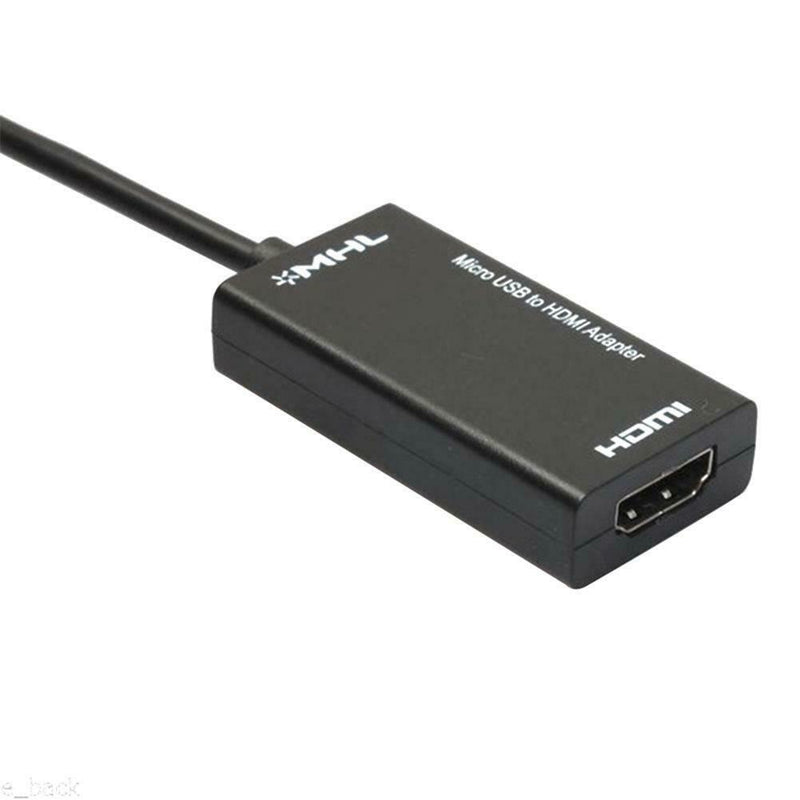 Micro USB To HDMI TV Out HDTV MHL Adapter Cable Charger Set For Phone Tablet