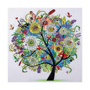 5D DIY Special Shaped Diamond Painting Colorful Tree Cross Stitch Embroider