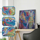 5D DIY Special Shaped Diamond Painting Elephant Cross Stitch Embroidery Kits