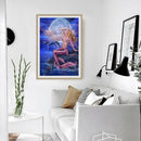 5D Full Drill Mermaid Painting by Number Diamond Painting Kit for Home Decor