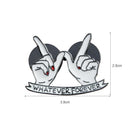 Creative Love Heart Gesture Brooch Badges Unisex Bag Clothing Pins Jewelry A