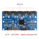 Controller Card Motherboard Sata Expansion Card 1 To 5 Port Sata3.0 6Gbps M F5K1