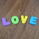 36pcs Bathtub Foam Alphanumeric Number Puzzle Cognitive Words Jigsaw Random