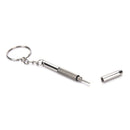 5pcs Mini 3in1 Eyeglass Screwdriver Sunglass Watch Repair Tool with Keychain FT