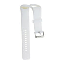2x Silicone Wrist Band Watch Strap Holder Buckle For Polar A360 White +Blue