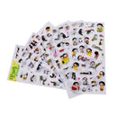 6 Pcs/Pack Korea Transparent Pvc Stickers Cute Cat Diary Photo Album Stickers FT