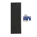 2x PCI-E Riser Card Kit 1x to 16x VER 006C USB3.0 6Pin BTC Mining Adapter Board