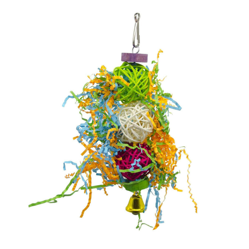 1Set/11pcs Bird Parrots Wooden Stand Swing Chew