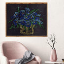 5D DIY Fluorescent Diamond Painting Flower Basket Cross Stitch Embroidery