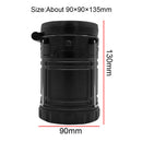 2 In 1 With Fan Outdoor Portable ABS Tent Battery Operated Led Camping Lantern