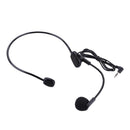 Cable Head-mounted Headset Microphone Flexible Wired Boom Amplifie