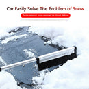 Car Snow Brush Ice Scraper Telescopic Windshield Snow Ice Frost Remover A