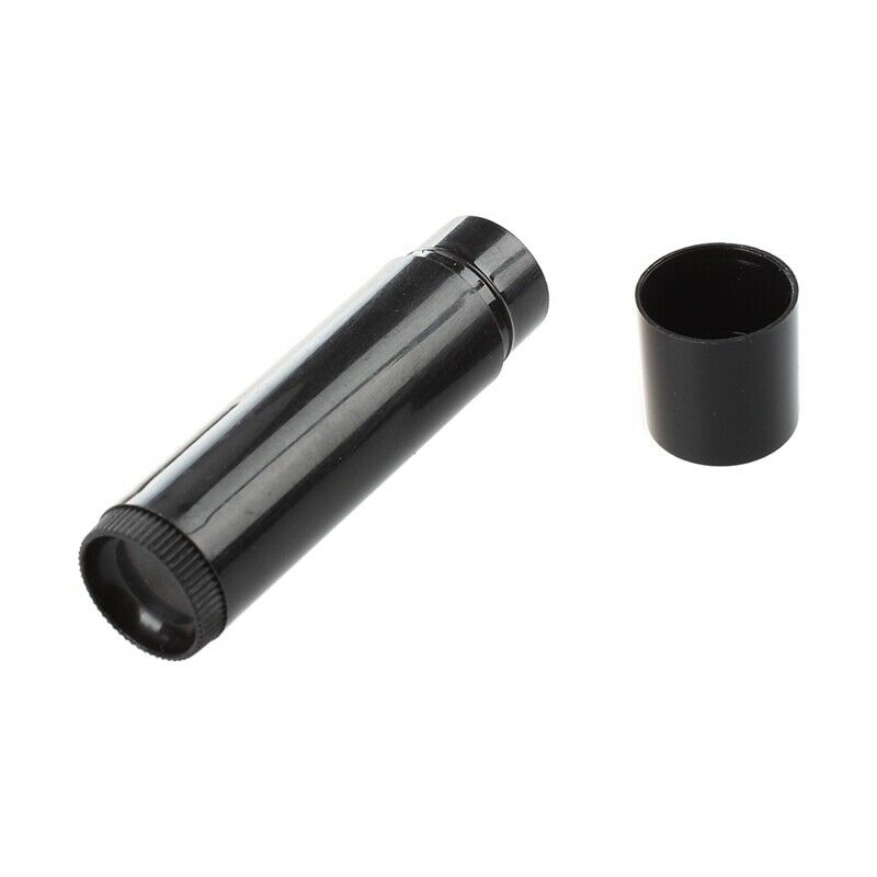 100 Black Empty Lip Balm Tubes Containers B7K2
