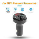 A165 Bluetooth Handsfree Car Kit FM Transmitter MP3 Player Dual USB Charger
