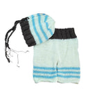 Baby Photography Props Set 2pcs Knit Hat Pants Infant Handmade Clothing