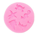 Marine Animal Die Mold Bake Cake Chocolate DIY  Production Tool Silica Gel