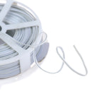 1Pc (50m) White Multi-Function Sturdy Garden Plant Twist Tie with Coated WiSEAU