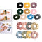 18 Pieces Hair Scrunchies Stylish Ponytail Holder Ties Rope Bands Scrunchie