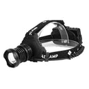 Zoom 2000lm XHP70LED Torch Flashlight Smart USB Headlight Camping Head Lamp