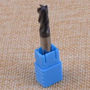 5pcs Tungsten steel Carbide End Mill 4 Flute 50MM Length Flat Bottom 6MM Shank