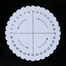 2pcs Round Square Kumihimo Macrame Braided Disk Plate Cord String Handmade Tool