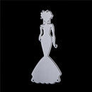 Vivid Fishtail Skirt Woman Metal Die Cutting Dies Scrapbooking Embossing SP