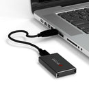 Usb3.1 Type C To Msata To Usb 3.0 Ssd Enclosure Msata Ssd Case Hard Disk Bo