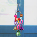 Parrot Bell Toys Hanging Toys Colorful Pet Bird Toys Parrots Bells