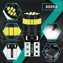2 Pcs T10 501 194 W5W SMD 24 LED Car HID White CANBUS Light Free Error Bulb