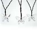 20LED Solar Power Colorful Butterfly Fairy String Light Wedding Party Decor