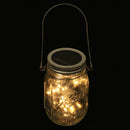 30 LED Fairy String Light Solar Mason Jar Bottle Lamp for Home Lawn Decor