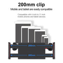 Car Rear Pillow Phone Holder 360 Rotation Tablet Back Seat Bracket (Red)