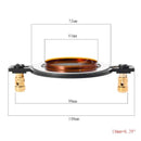 Audio Speaker Titanium Film 44 Core Treble Voice Coil Reel Tweeter Accessor