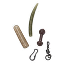 50Pcs Carp Fishing Chod Rig Sleeves Lead Clip Slide Heli Rigs Coarse Carp-