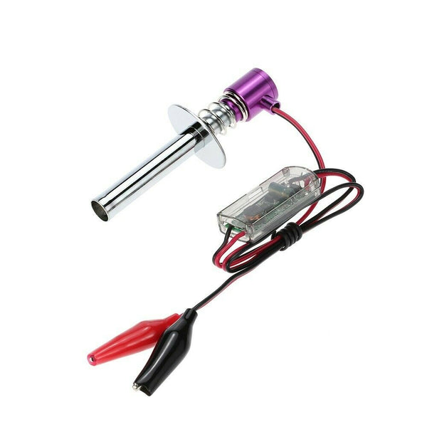 Upgraded Electronic Glow Plug Starter Igniter for Nitro RC Car Heli 80100