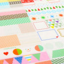 6x/SET Transparent Calendar Scrapbook Diary Book Decor Paper Planner StickVGUS