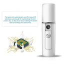 Portable Nano Mist Sprayer Facial Body Nebulizer Steamer Moisturizing Skin