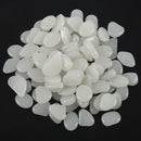 Glow In The Dark Stones, 100Pcs White